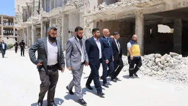 محافظة إدلب تطلق حملة شاملة لإزالة الركام وتأهيل المناطق المتضررة