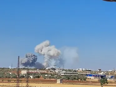 ضحايا مدنيون في انفجار بمزارع جبرين
