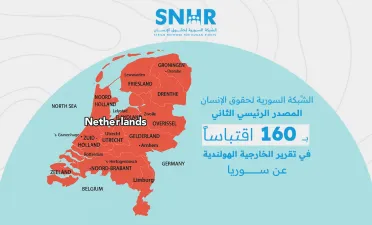 تقرير الخارجية الهولندية يعتمد بشكل موسّع على الشبكة السورية لحقوق الإنسان في تقييم الوضع داخل سوريا