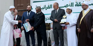 تكريم الفائزين في مسابقة "النصر القرآنية" الأولى بعد التحرير بدمشق