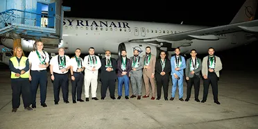 انطلاق أولى الرحلات الجوية بين دمشق وطرابلس عبر مطار معتيقة