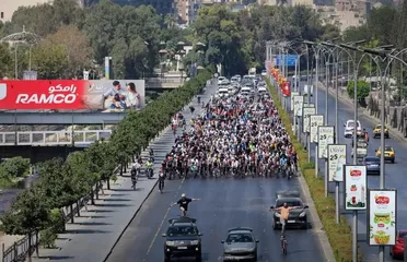 دمشق تحتضن أكبر مسير للدراجات الهوائية لتعزيز الوعي البيئي والثقافة الرياضية