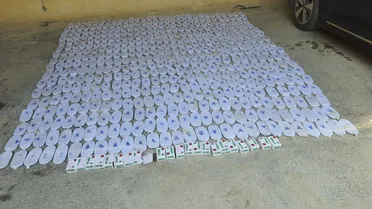 إحباط محاولة تهريب مخدرات كبيرة من لبنان إلى سوريا وضبط 498 كف حشيش