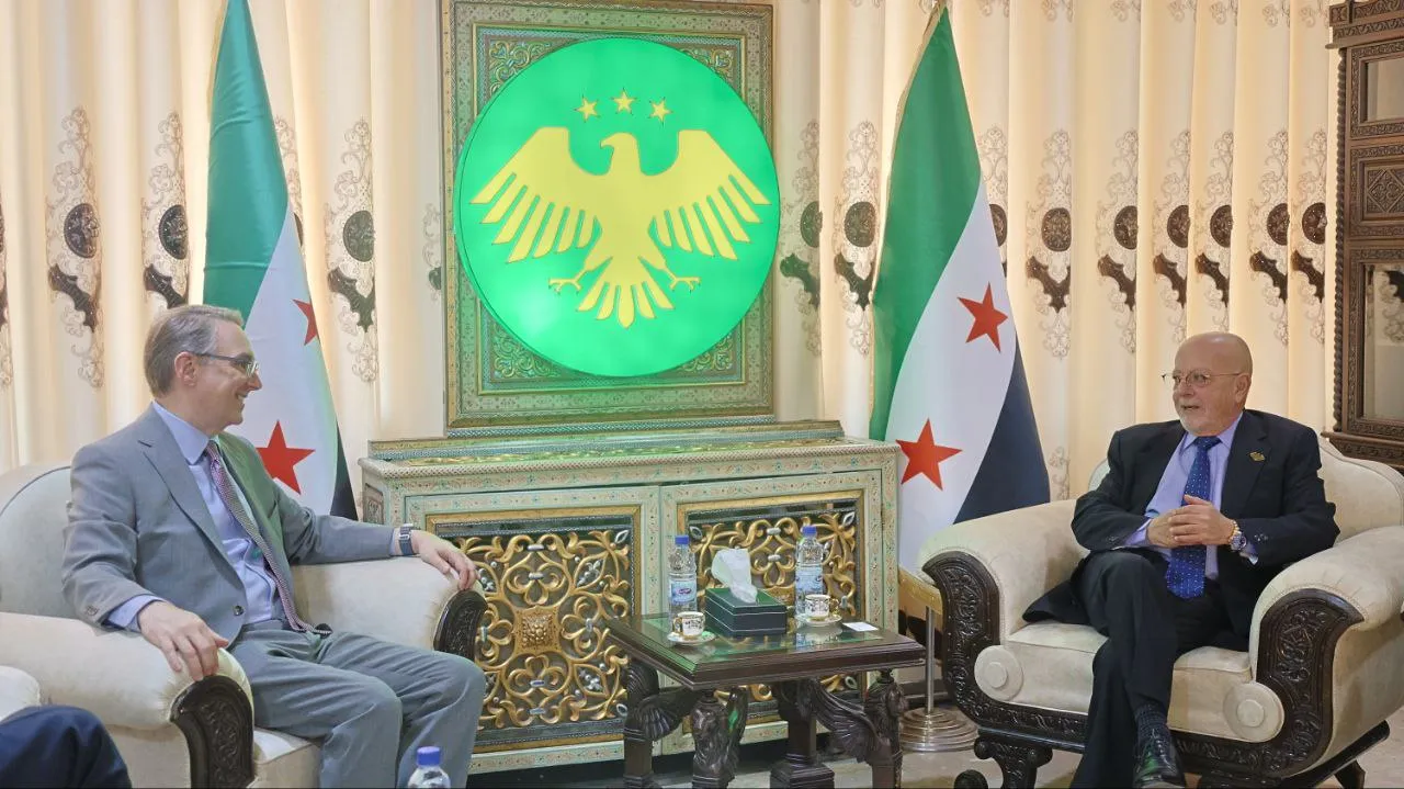 وزير الاقتصاد يبحث مع وفد من المجلس الأطلسي توسيع التعاون وتبادل الخبرات