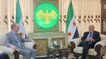 وزير الاقتصاد يبحث مع وفد من المجلس الأطلسي توسيع التعاون وتبادل الخبرات