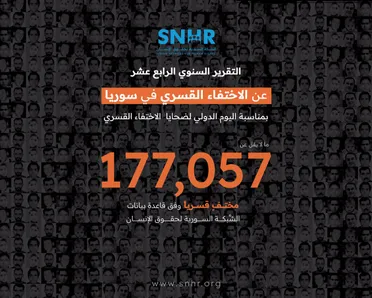بمناسبة اليوم الدولي لضحايا الاختفاء القسري.. الشبكة السورية تقدم التقرير السنوي الرابع عشر