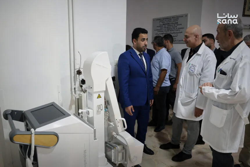 خلال جولة في المشفى الإيطالي بدمشق. وزير الصحة يؤكد دعم المشافي الخيرية والخاصة