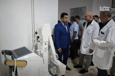 خلال جولة في المشفى الإيطالي بدمشق. وزير الصحة يؤكد دعم المشافي الخيرية والخاصة 
