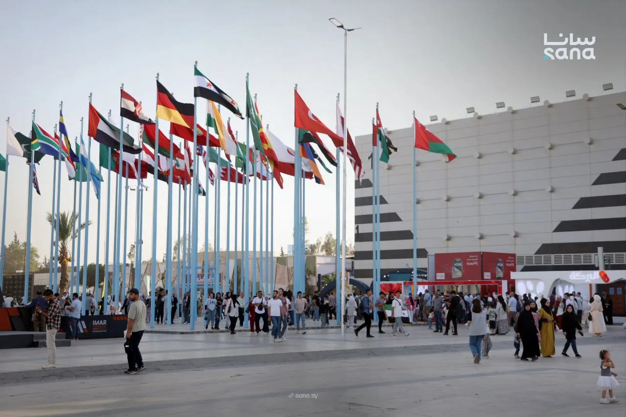 1.4 مليون زائر لمعرض دمشق الدولي حتى الآن