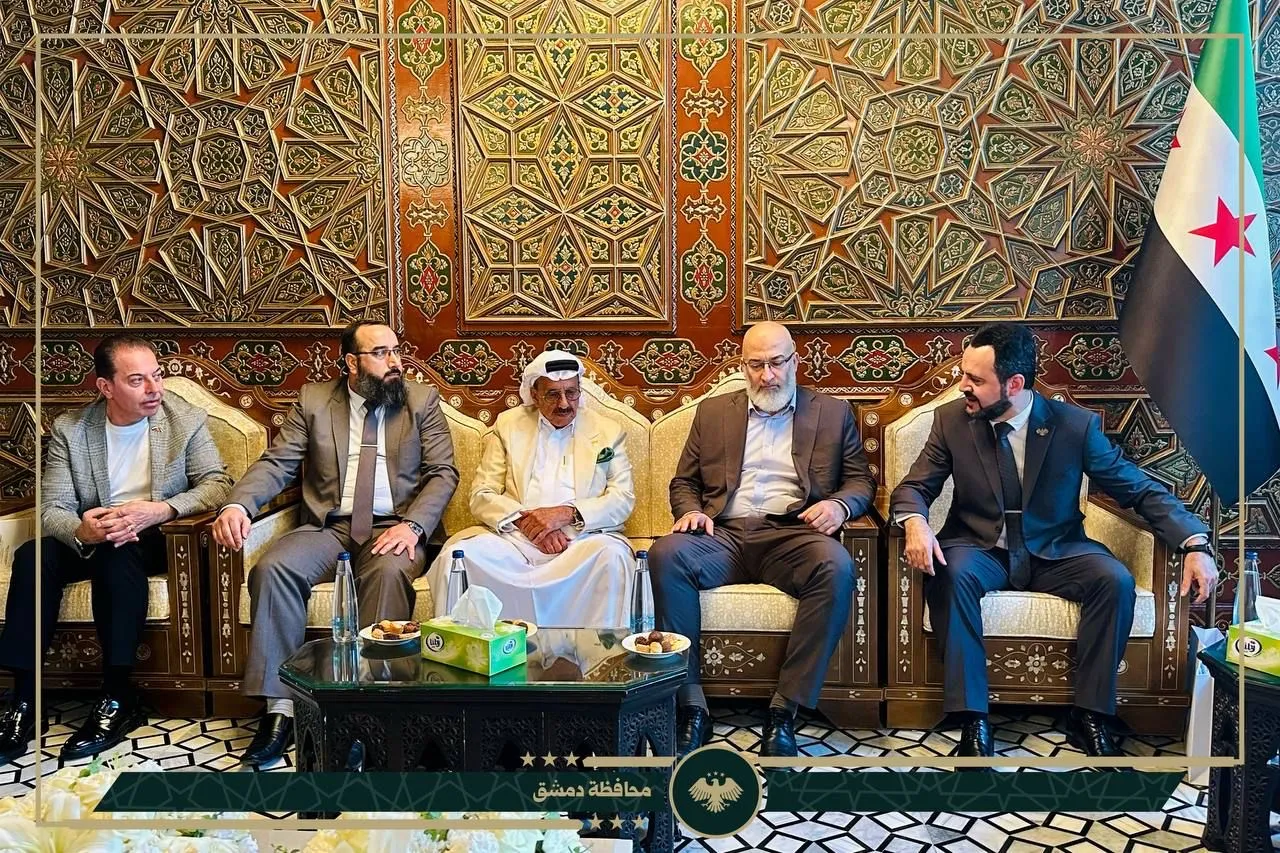 الحبتور يبدأ زيارة رسمية إلى دمشق لبحث فرص الاستثمار والتعاون السياحي