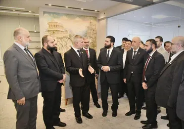 وزير الداخلية يفتتح مركز الهجرة والجوازات في يلبغا بدمشق