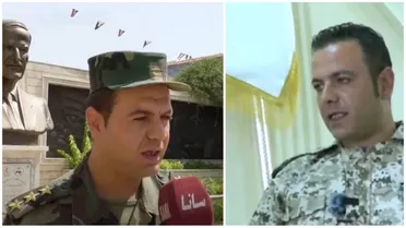 ضابط من فلول النظام متحدثاً باسم "الحرس الوطني" التابع للهجري