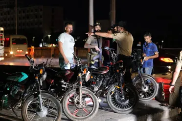 الأمن الداخلي يطلق حملة لضبط الدراجات النارية المخالفة في حلب