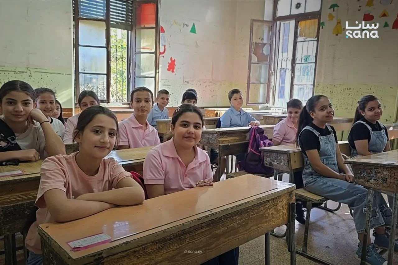 أكثر من 4 ملايين طالب يعودون إلى مقاعد الدراسة مع انطلاق العام الدراسي الجديد في سوريا