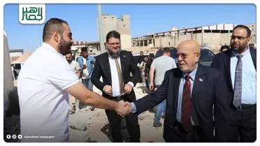 وزير الاقتصاد والصناعة يتفقد المدينة الصناعية في الشيخ نجار ويطلع على إجراءات الاكتتاب للمستثمرين