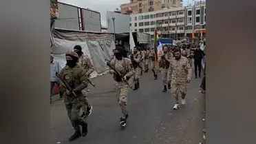 ترديد هتافات طائفية.. جدل يرافق عرض عسكري لـ"الحرس الوطني" في السويداء