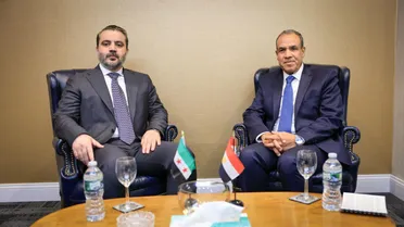الشيباني يلتقي نظيره المصري.. القاهرة تشدد على وحدة سوريا