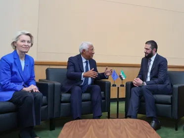 رئيسة المفوضية الأوروبية تزور دمشق ضمن جولة شرق أوسطية