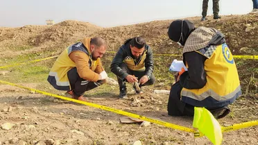 الدفاع المدني السوري يستجيب لبلاغات عن رفات بشرية في ريف حماة ومدينة حمص