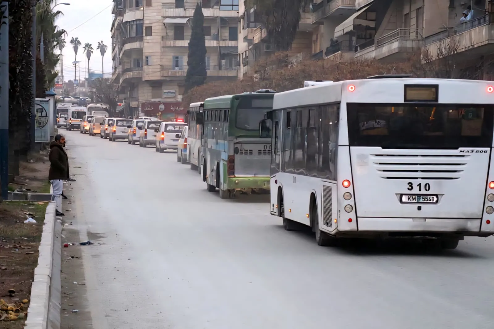 انطلاق القافلة الأولى للأهالي.. عودة الحياة إلى الشيخ مقصود والأشرفية