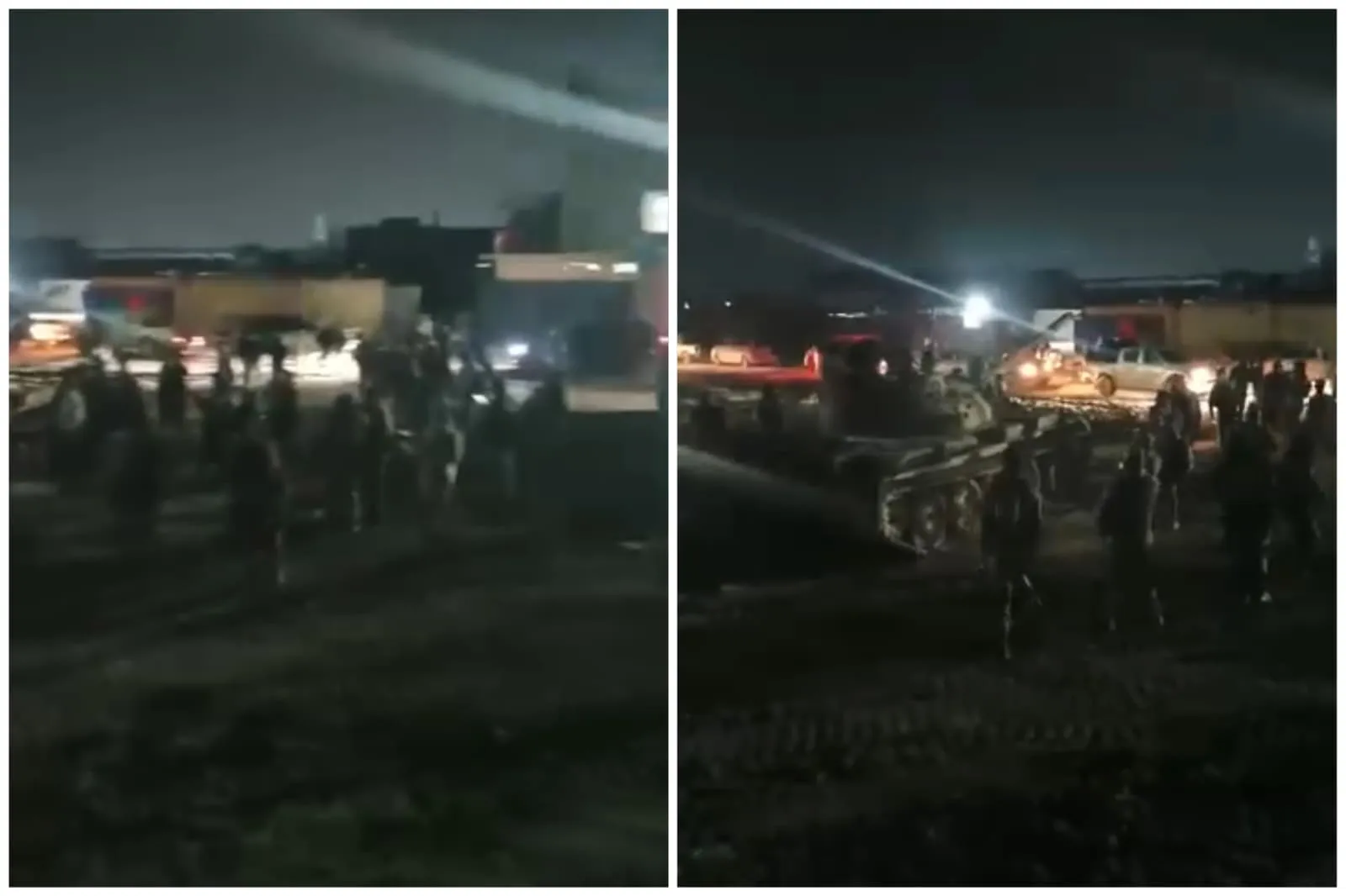 حشوداً عسكرية على جبهة دير حافر في ريف حلب الشرقي