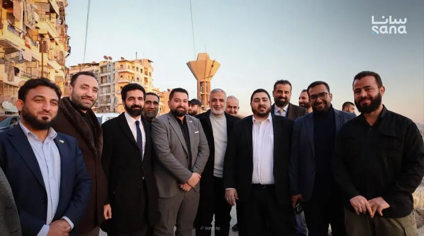 علبي يزور حيي الأشرفية والشيخ مقصود بحلب ويؤكد دعم الدولة لعودة الأهالي