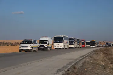 نازحو عفرين يعودون الى مناطقهم