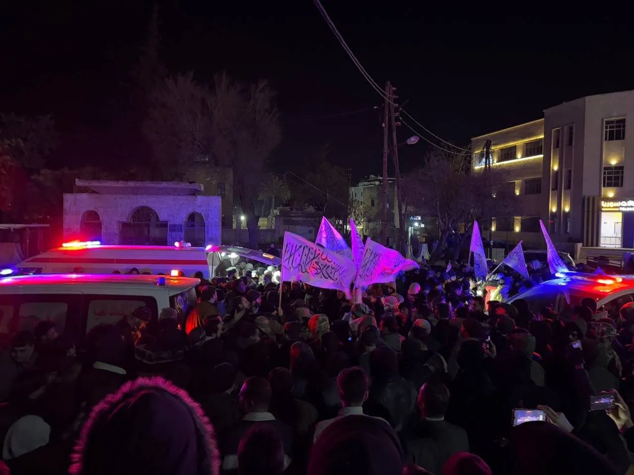 تشييع شهداء ادلب