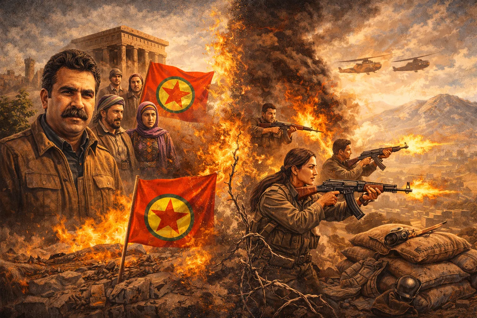 حزب العمال الكردستاني (PKK): الجذور التاريخية ومسار النزاع المسلح