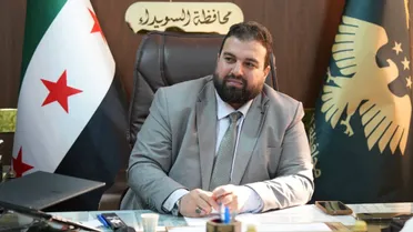 محافظ السويداء الدكتور "مصطفى البكور"