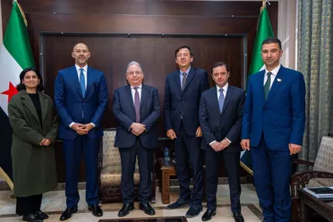 وزير المالية يبحث مع شركة أمريكية فرص تطوير القطاع المالي في سوريا