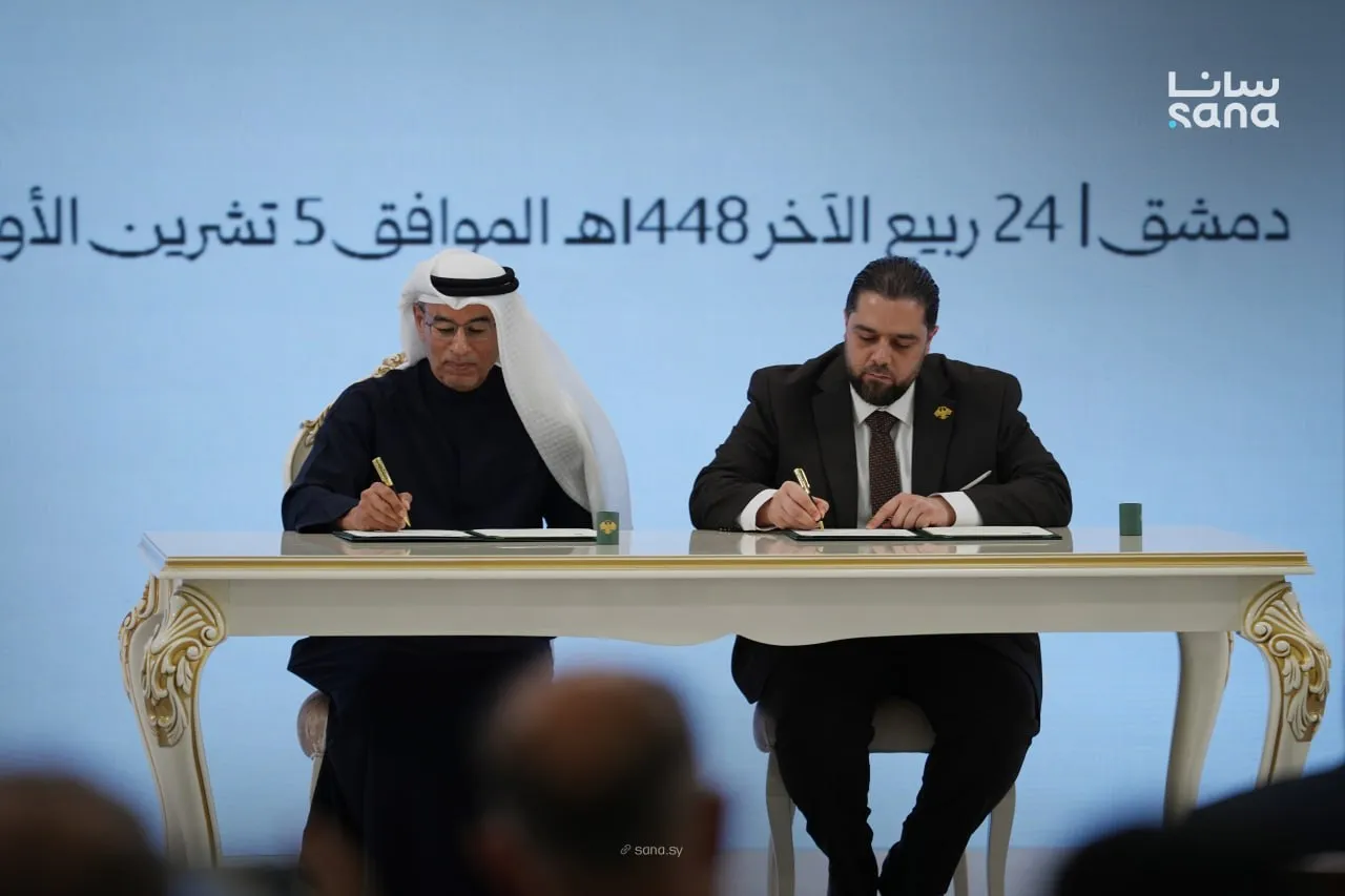 بحضور الرئيس الشرع.. اتفاق سوري إماراتي لتطوير مشاريع عمرانية وسياحية في دمشق واللاذقية
