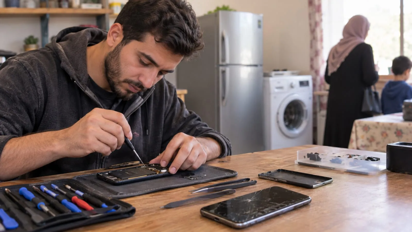 إصلاح الأجهزة بدل استبدالها.. كيف تواجه الأسر السورية ارتفاع الأسعار وضعف الدخل؟