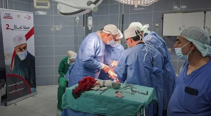 حملة "تعافي 2" تجري عمليات جراحية في دمشق وحمص ودير الزور