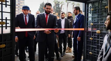 وزير الداخلية يفتتح دائرة العلاقات وإدارات جديدة للأمن الداخلي بحمص