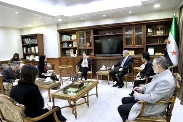 وزير الزراعة يبحث مع وفد أممي دعم المزارعين المهجّرين وإعادة تأهيل الأراضي