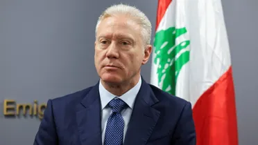 وزير الخارجية اللبناني يوسف رجي