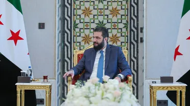 الرئيس السوري أحمد الشرع