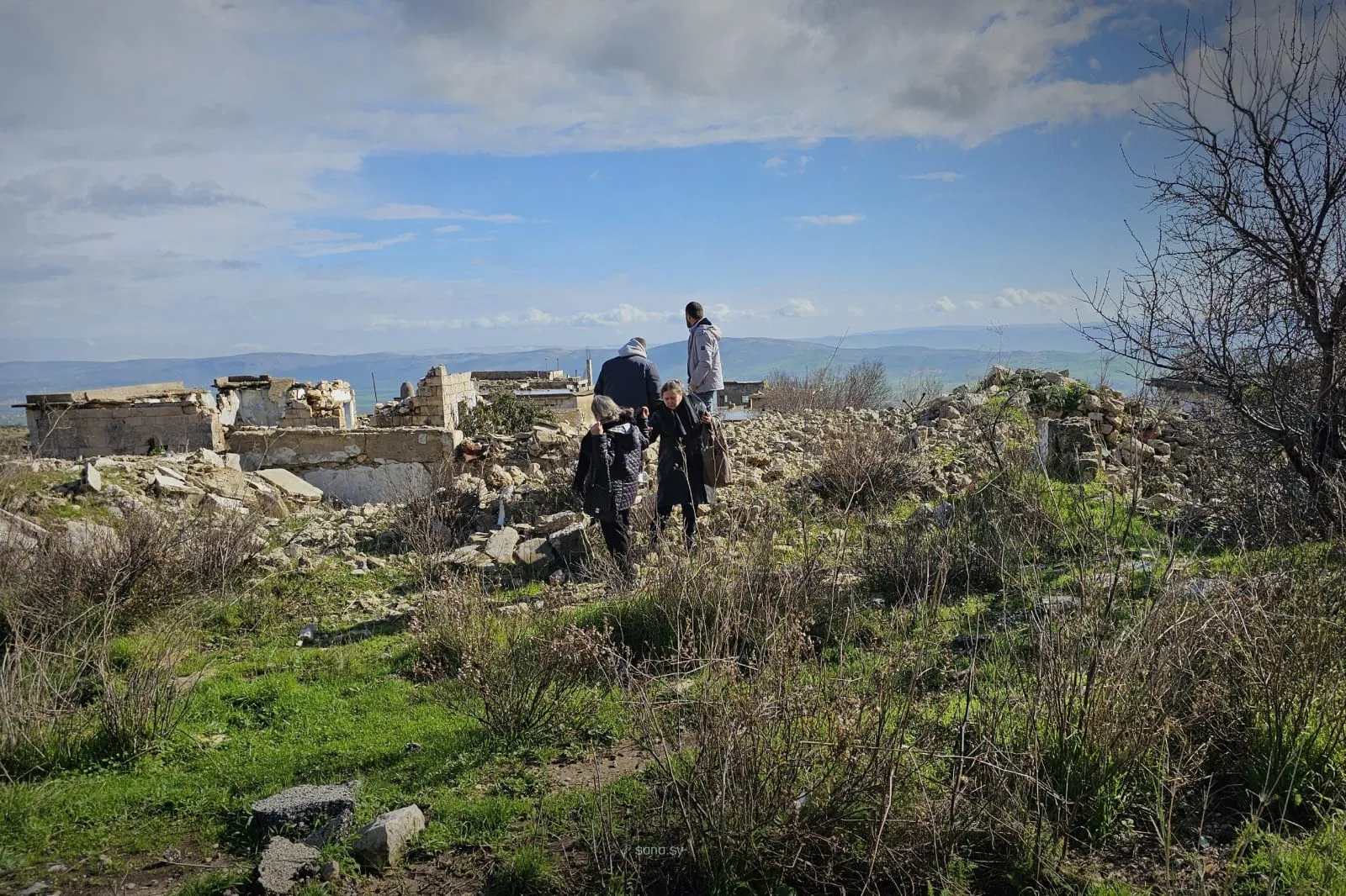 عودة أولى لأهالي حللوز بعد عقد من النزوح