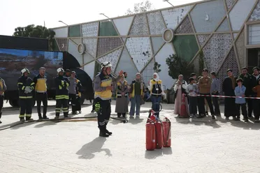 الطوارئ تُنظم نشاط توعوي للأطفال حول مخلفات الحرب ضمن معرض دمشق للكتاب