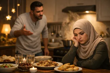 حين يصبح الطعام موضوعاً للانتقاد… معاناة النساء مع الزوج كثير الشكوى