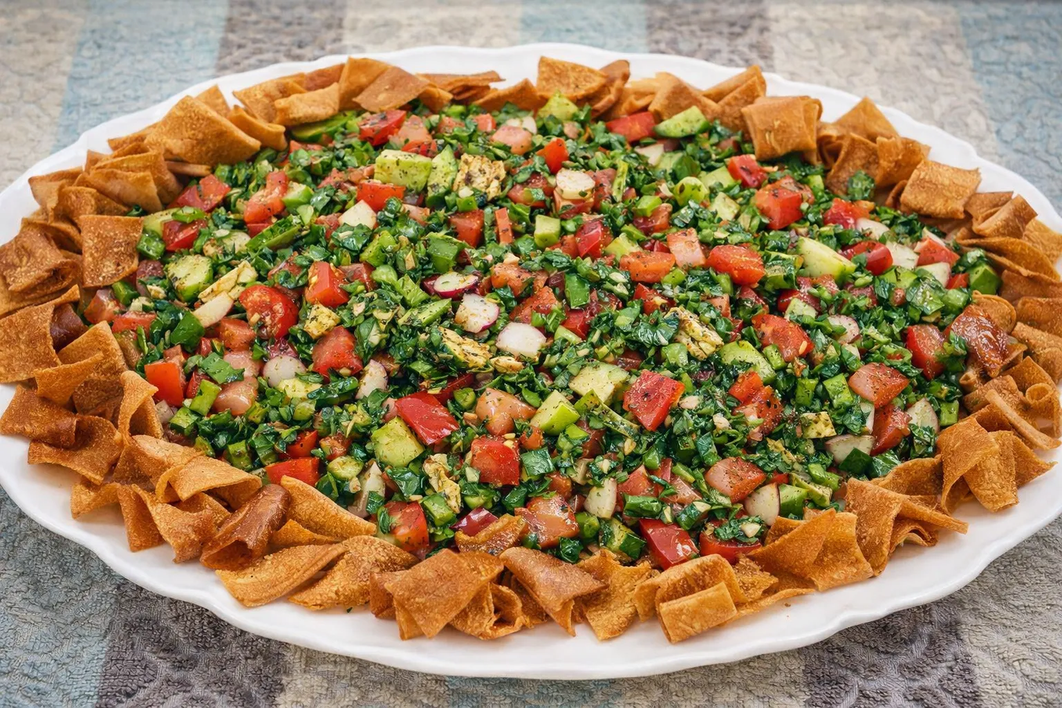 من زحلة في لبنان إلى موائد رمضان… قصة الفتوش وأصوله الشعبية