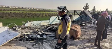 الدفاع المدني يستجيب لبلاغات سقوط مسيّرات ايرانية بريف درعا ويحذر السكان