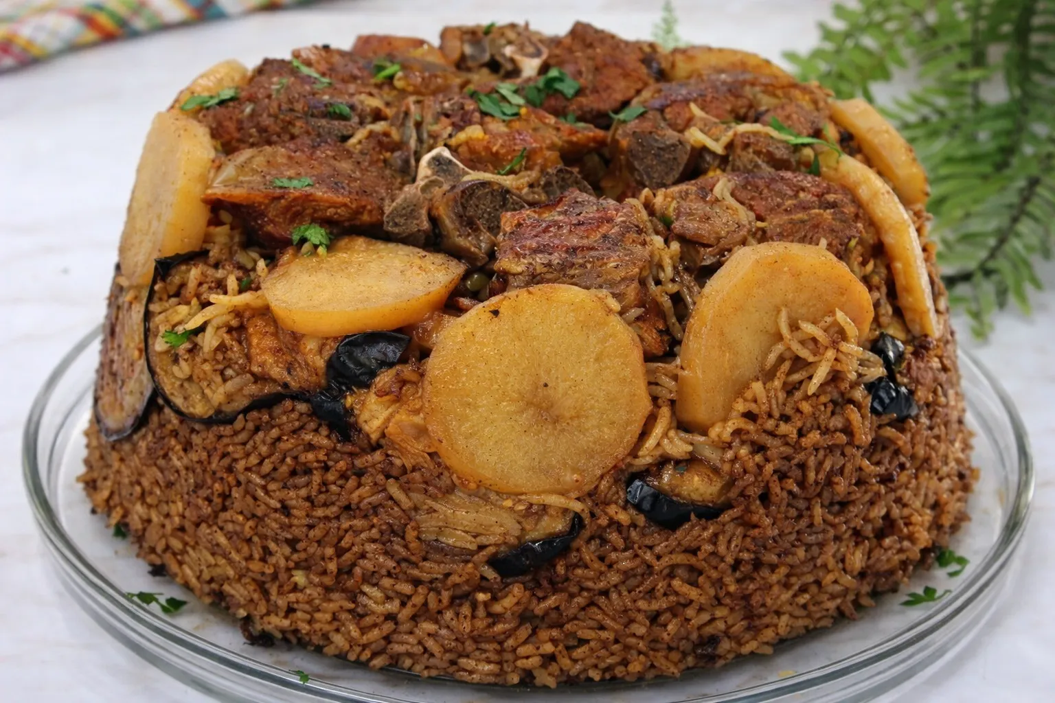  طبق المقلوبة