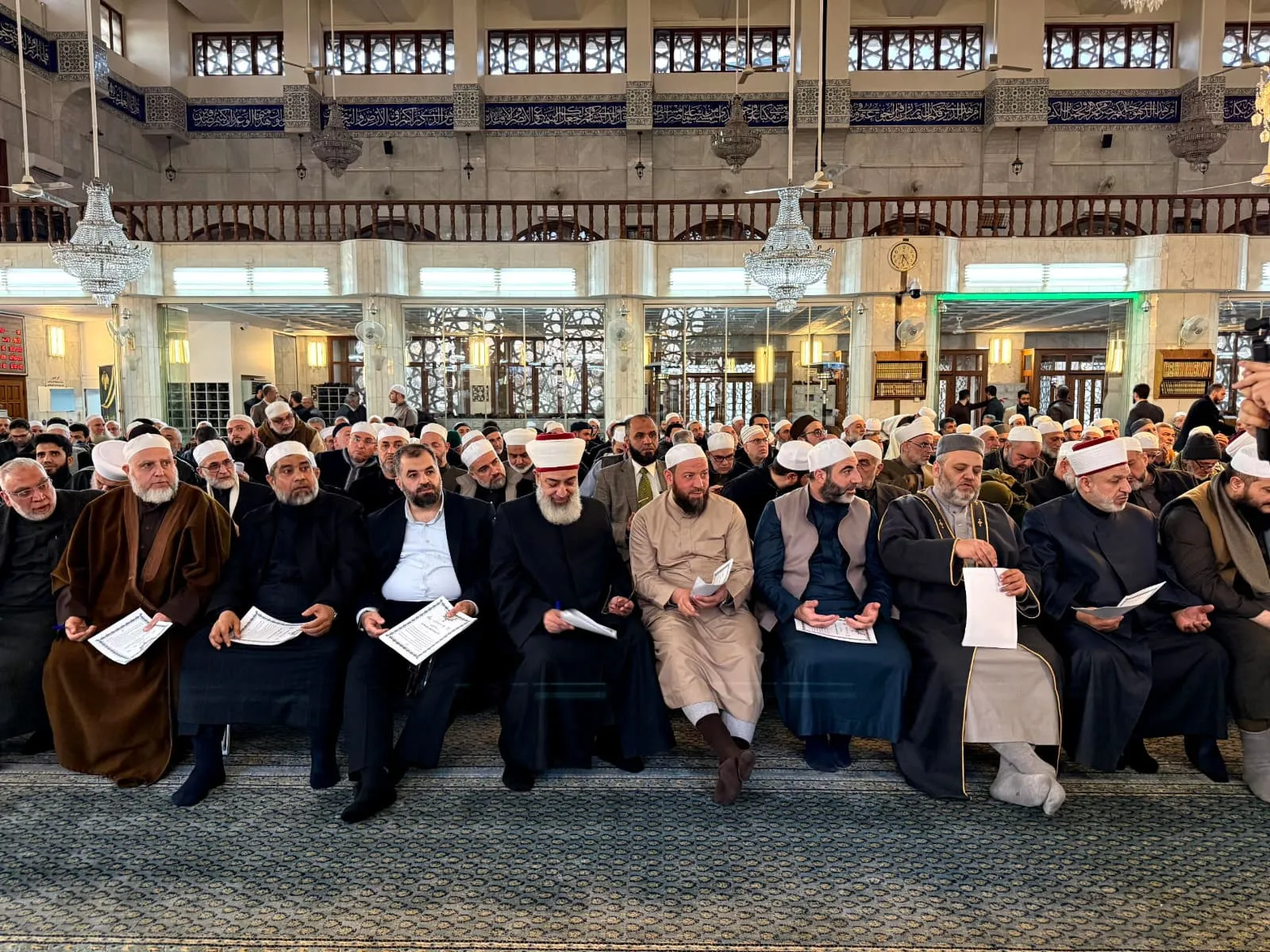 أكثر من 1500 عالم يوقعون على ميثاق وحدة الخطاب الإسلامي بدمشق.. ماذا يتضمن؟