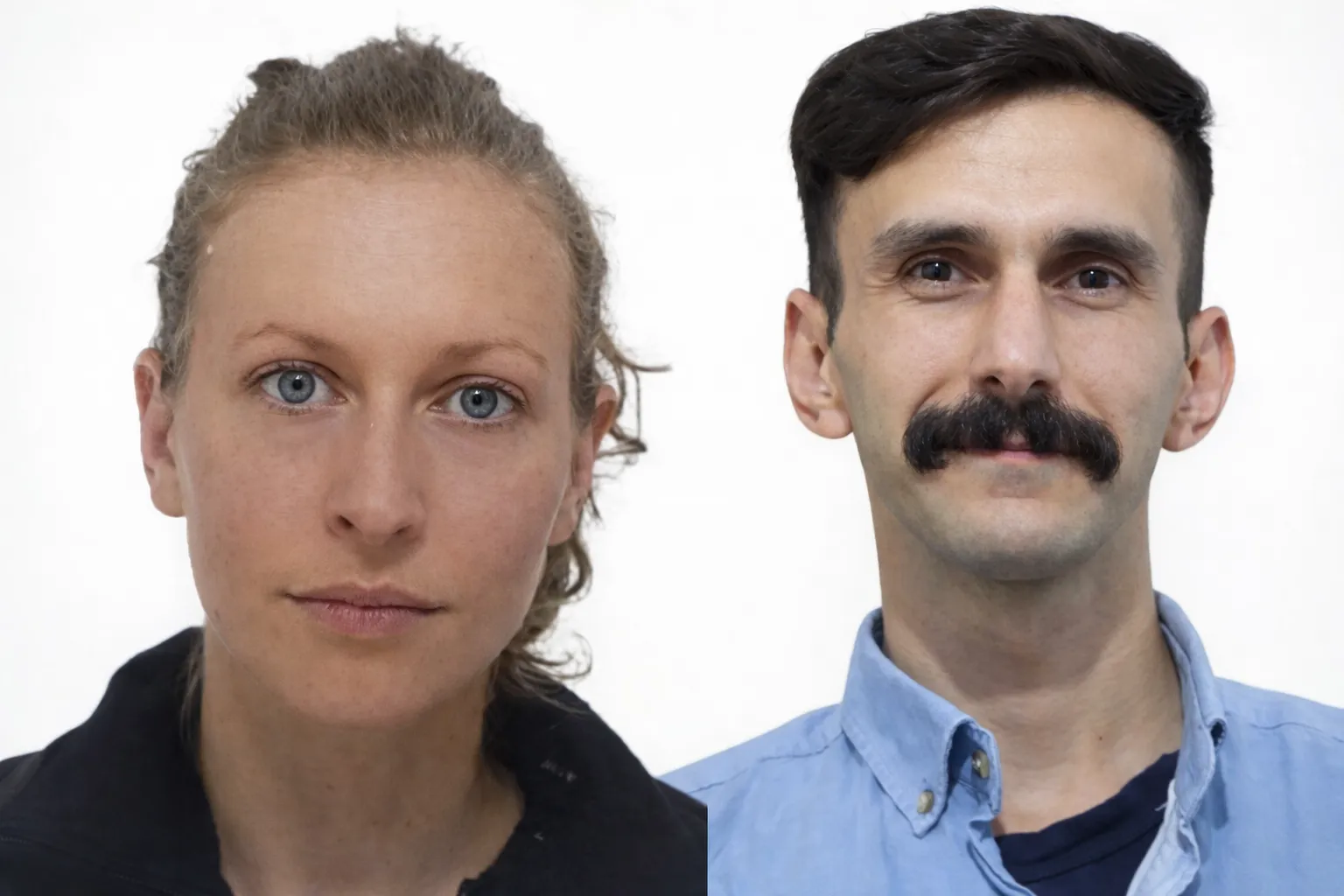 الصحافي الكردي-التركي أحمد بولاد - الصحافية الألمانية إيفا ماريا ميشيلمان