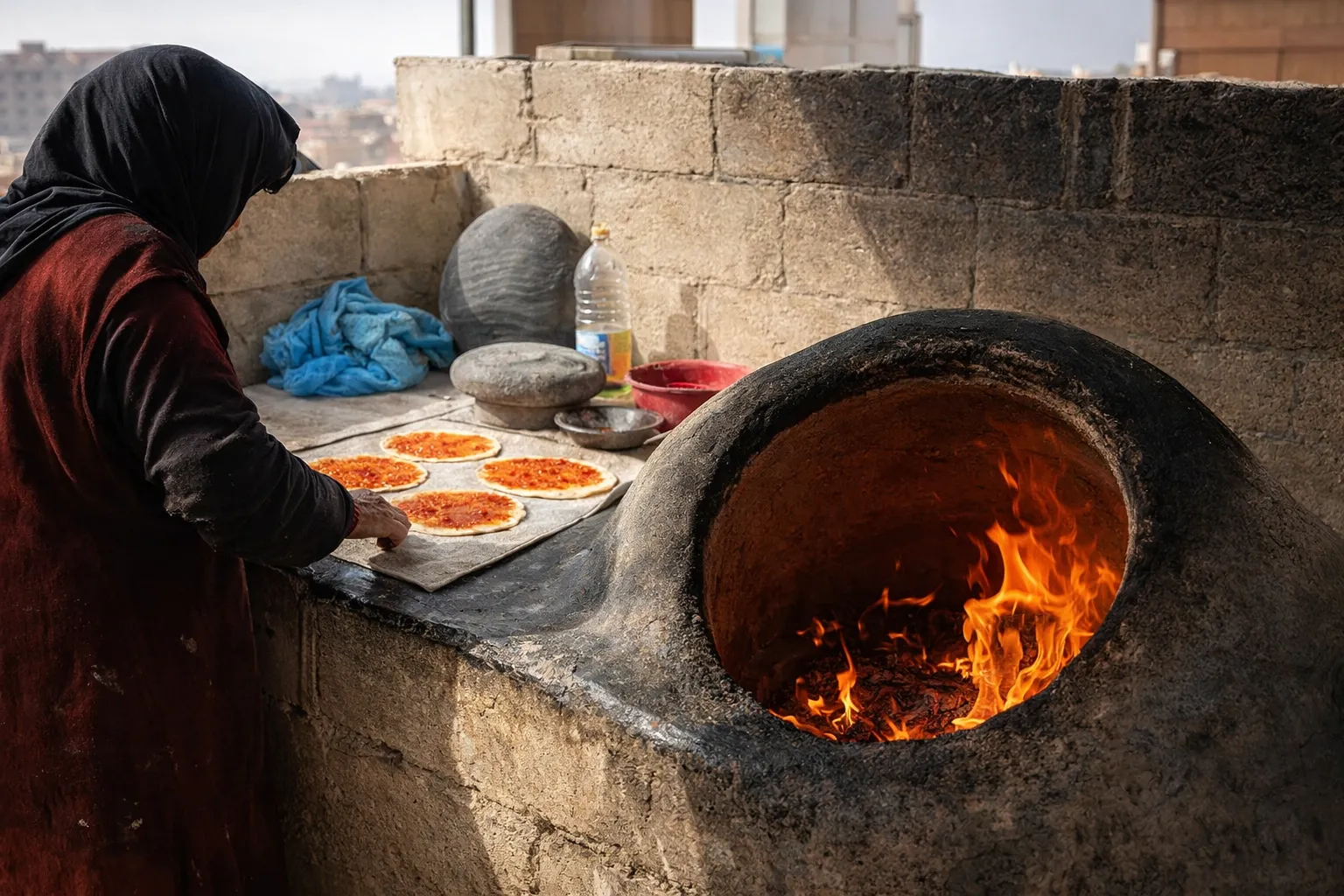 خبز التنور في سوريا.. حرفة تقليدية تحفظ التراث وتؤمّن الدخل