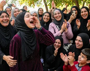 الزغرودة في سوريا: ممارسة اجتماعية قديمة تحتفي بالفرح