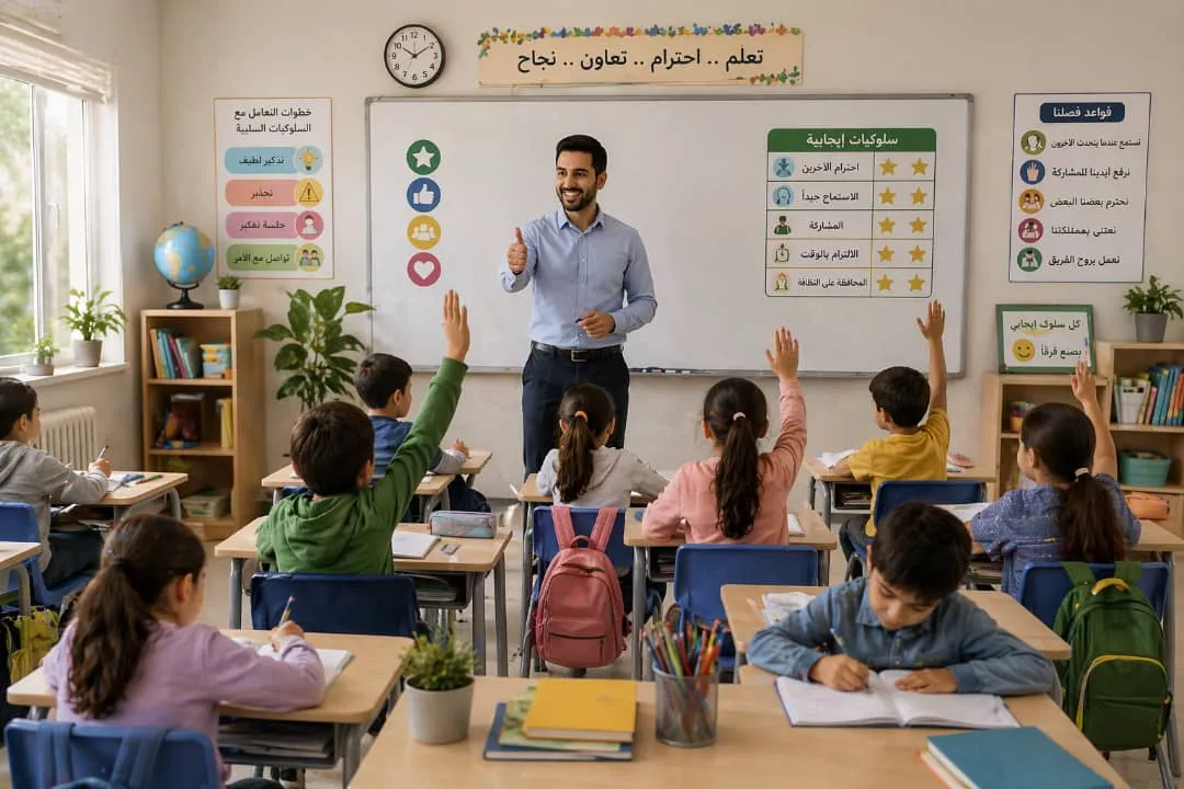 ضبط سلوك الطلاب داخل الصف وتعزيز السلوكيات الإيجابية