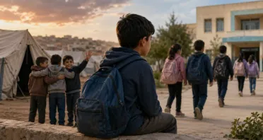 حين يترك الأطفال أصدقائهم: تحديات نفسية بعد العودة من النزوح